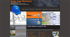 Desktop Screenshot of ibarralandsurveyors.com